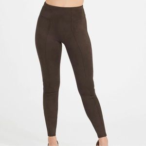 Spanx Faux Suede Leggings
